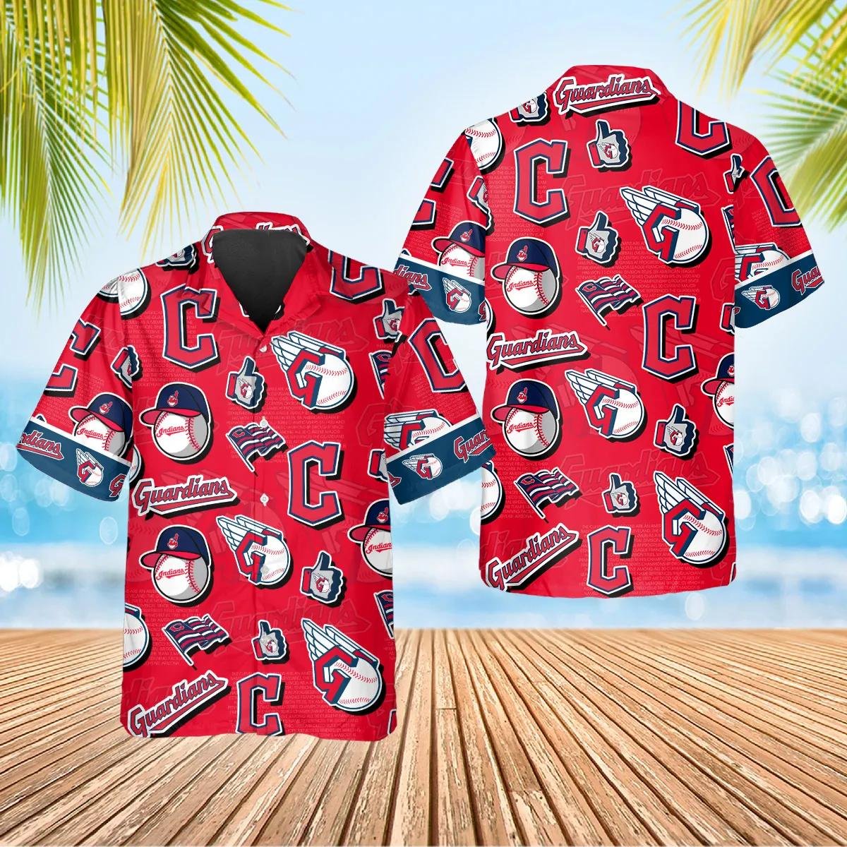 Cleveland Guardians Hawaiian Shirt Logo Mania Design.jpg