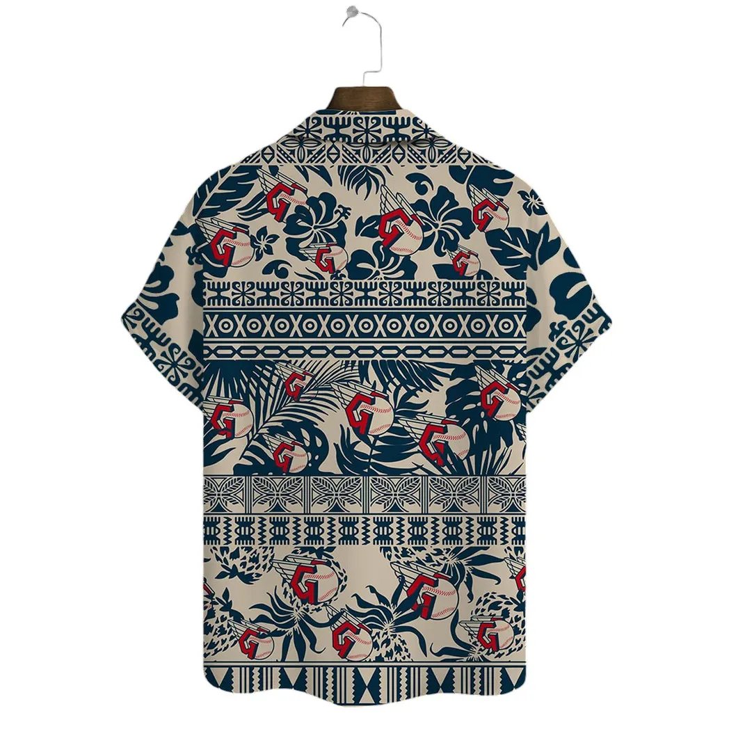 Cleveland Guardians Hawaiian Shirt Tribal Print.jpg