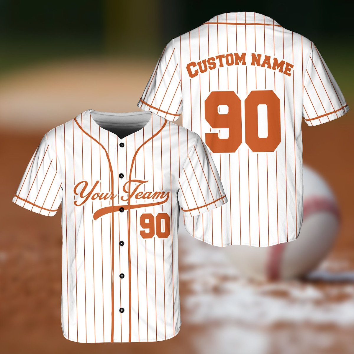 Custom Baseball Jersey with Name & Number for Fans and Couples.jpg