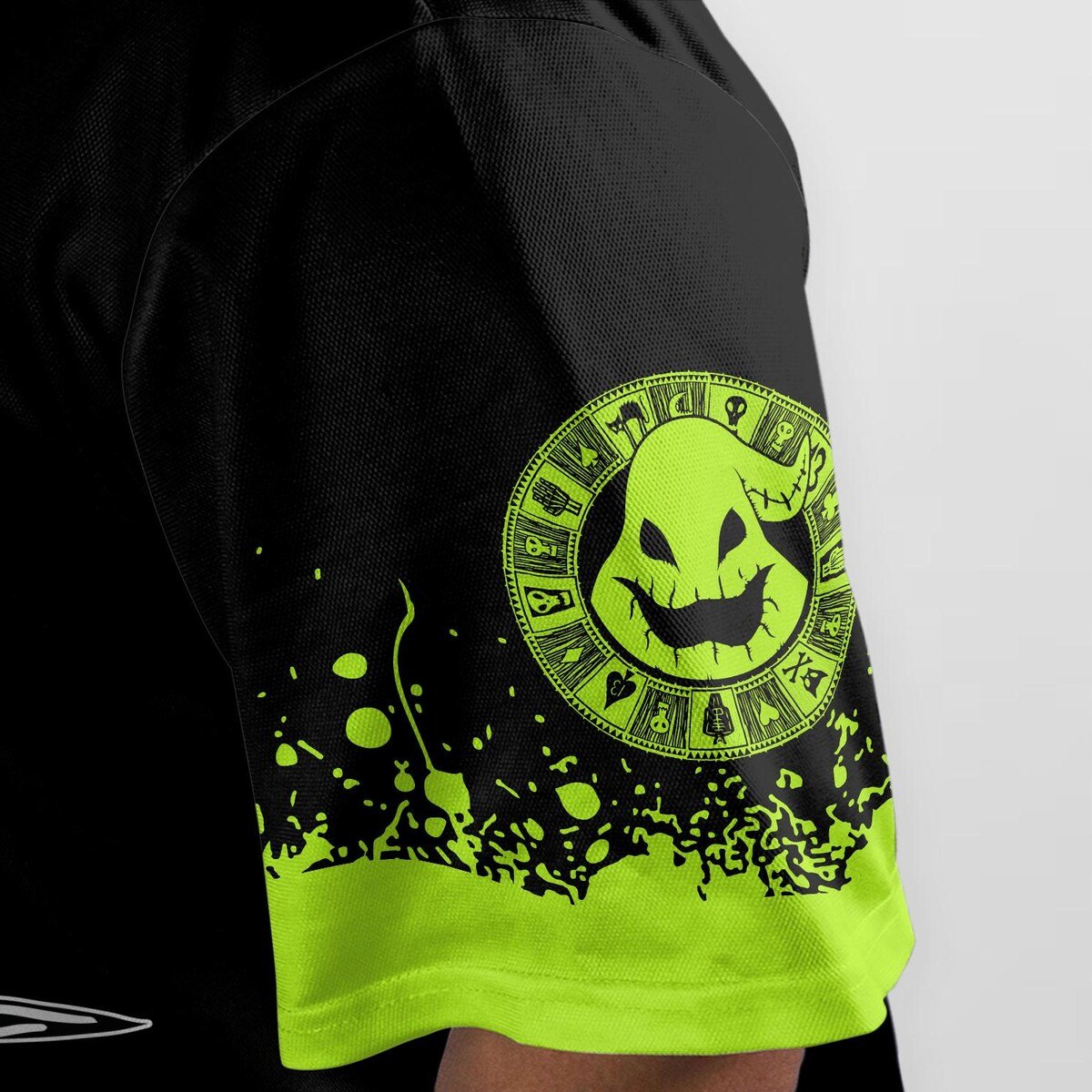 Horror Character Baseball Jersey Halloween Gift Nightmare Design Shirt.jpg