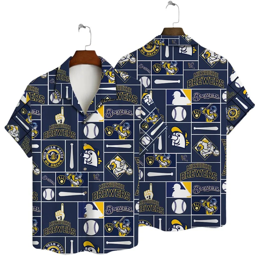 Milwaukee Brewers Hawaiian Shirt Baseball Icons.jpg