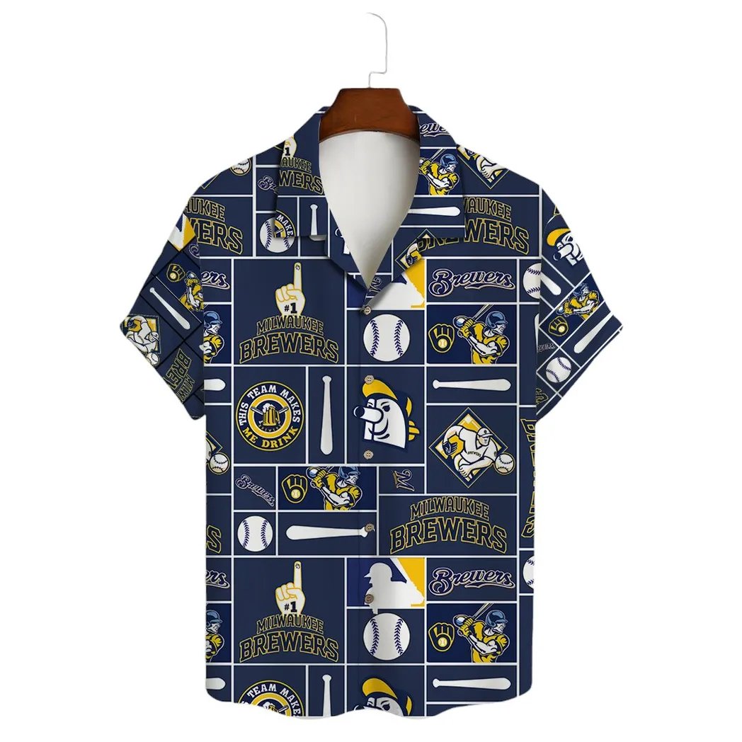 Milwaukee Brewers Hawaiian Shirt Baseball Icons.jpg