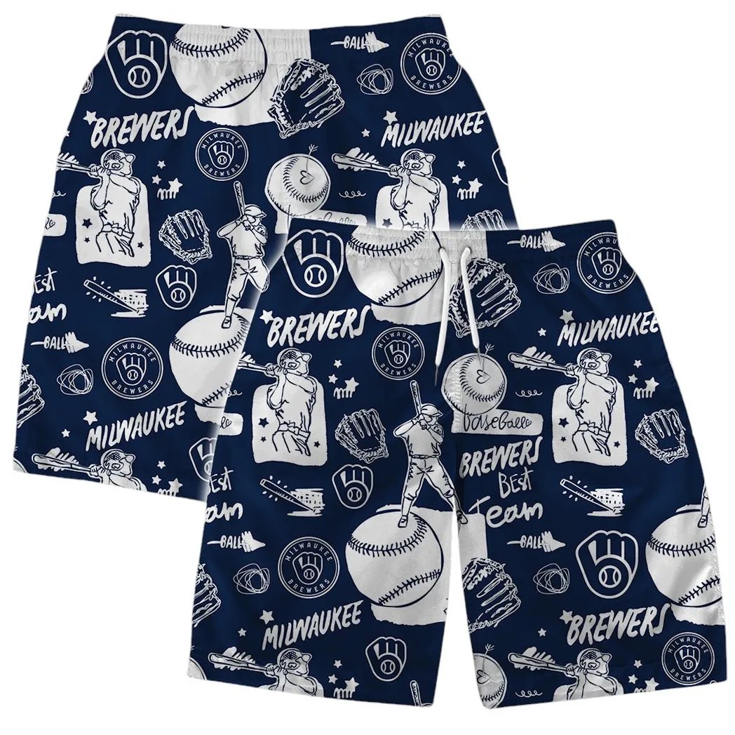 Milwaukee Brewers Hawaiian Shirt Doodle Design.jpg