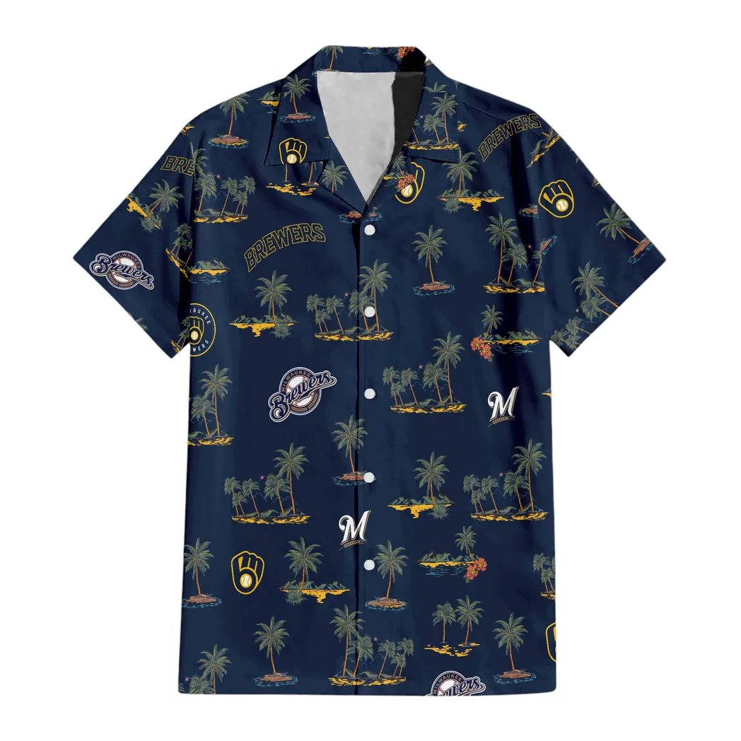 Milwaukee Brewers Hawaiian Shirt Island Paradise.jpg