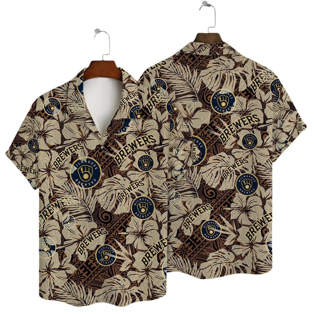 Milwaukee Brewers Hawaiian Shirt Tropical Vibes.jpg