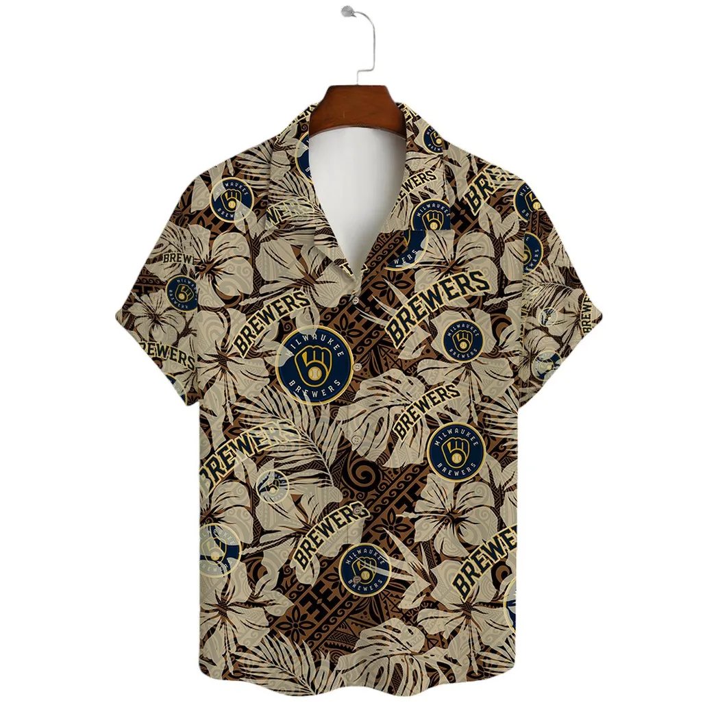 Milwaukee Brewers Hawaiian Shirt Tropical Vibes.jpg