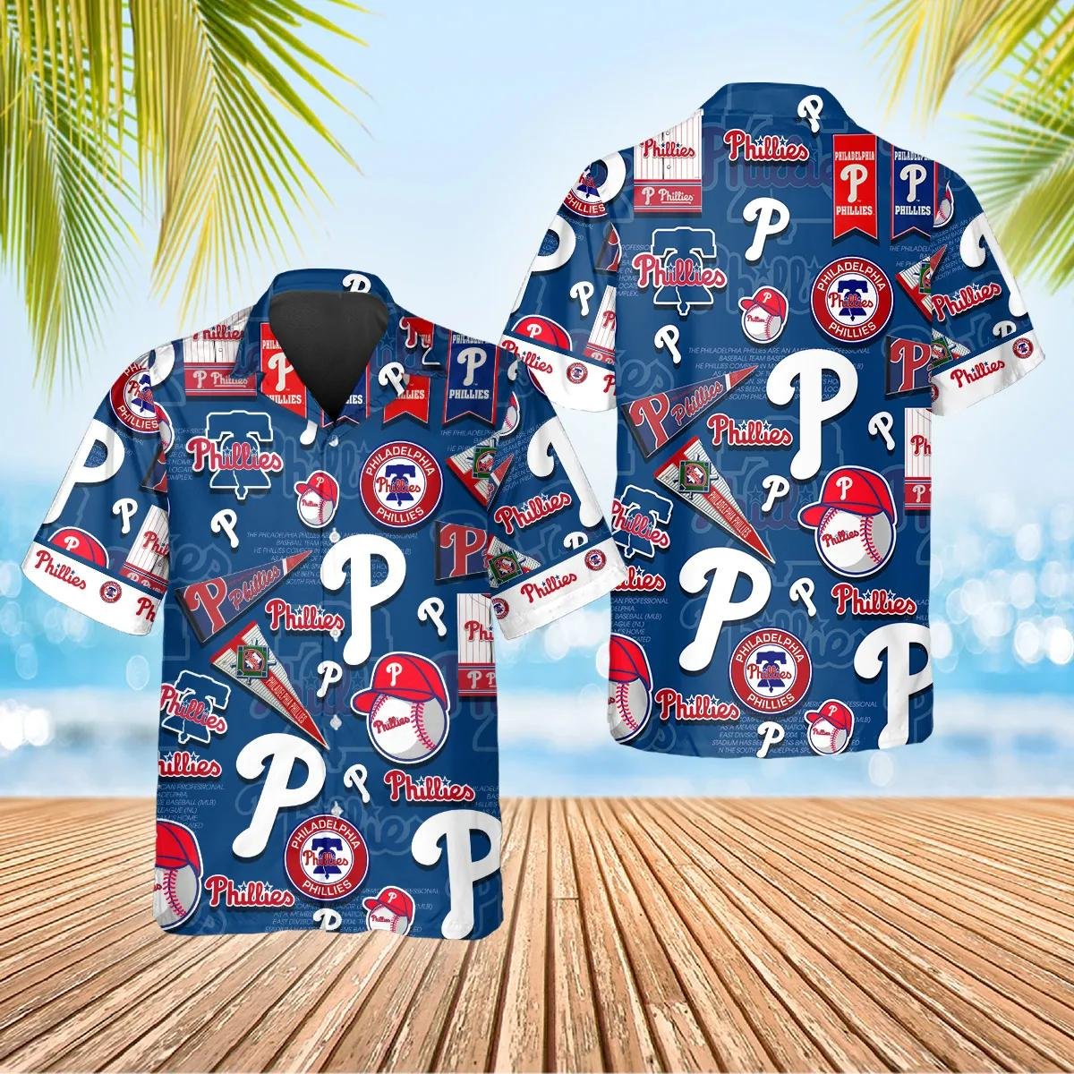 Philadelphia Phillies Hawaiian Shirt Classic Fanatic Design.jpg