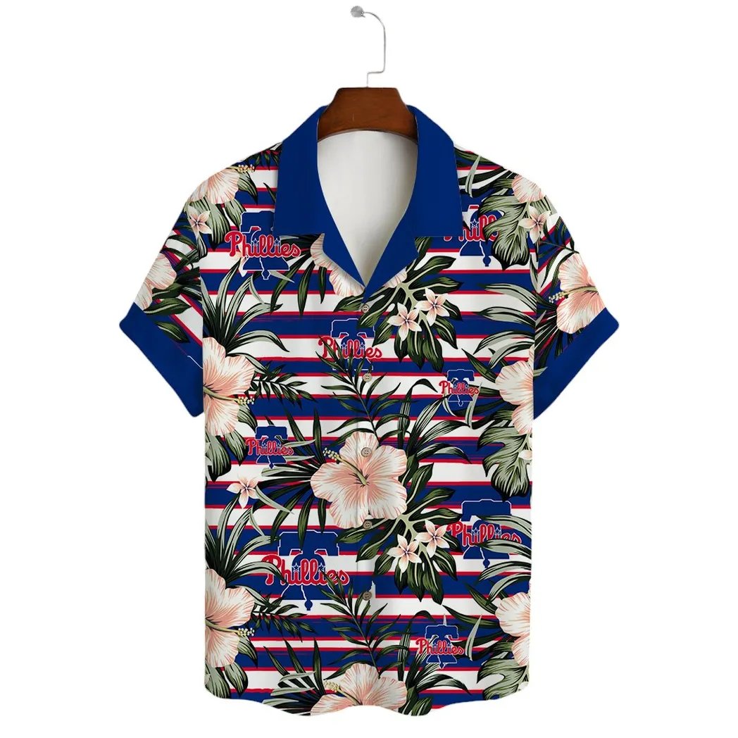 Philadelphia Phillies Hawaiian Shirt Floral Stripes.jpg