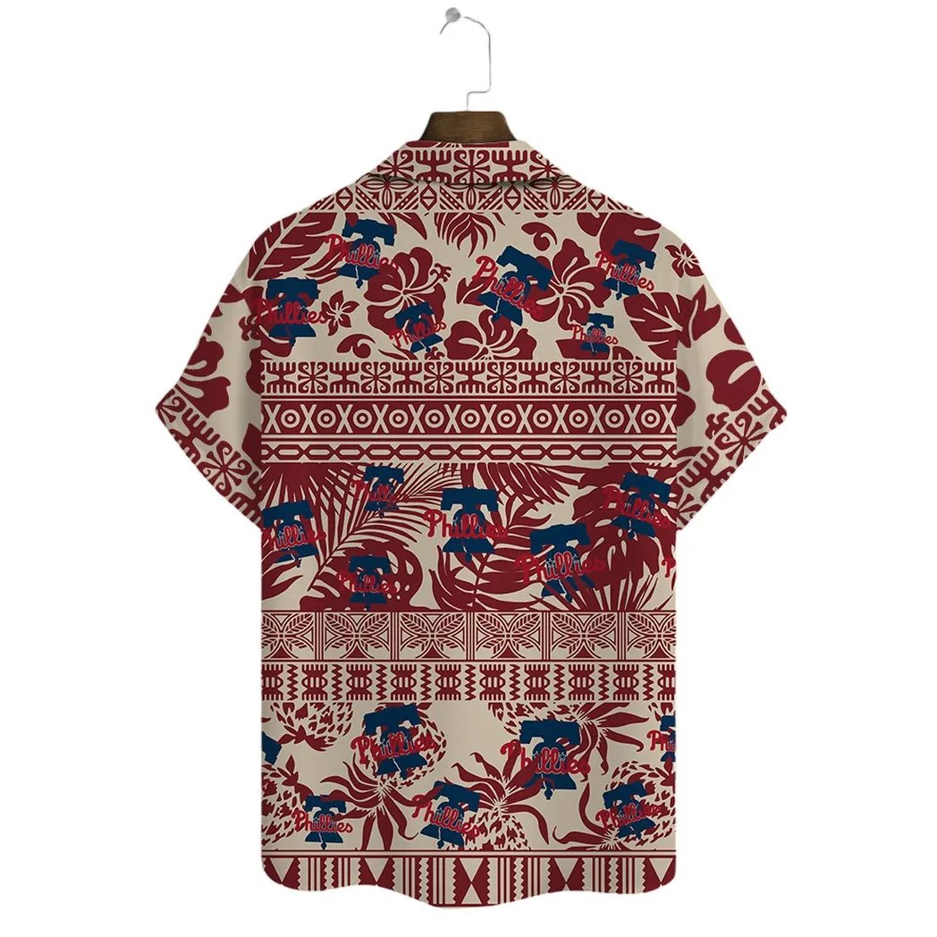 Philadelphia Phillies Hawaiian Shirt Tropical Floral Design.jpg