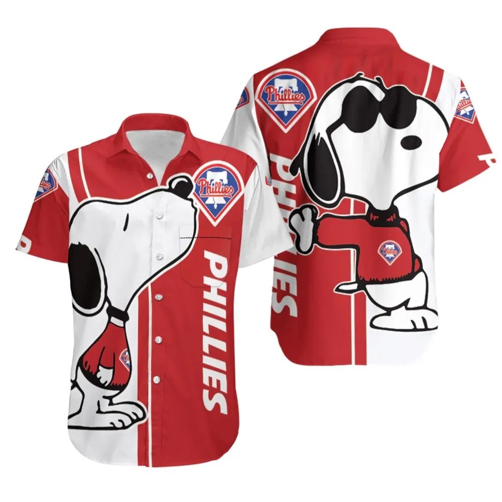 Philadelphia Phillies Snoopy Hawaiian Shirt Classic Design.jpg