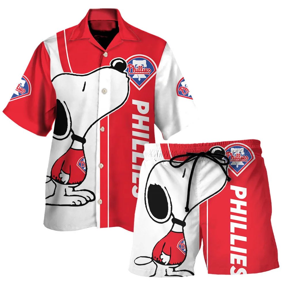 Philadelphia Phillies Snoopy Hawaiian Shirt Classic Design.jpg