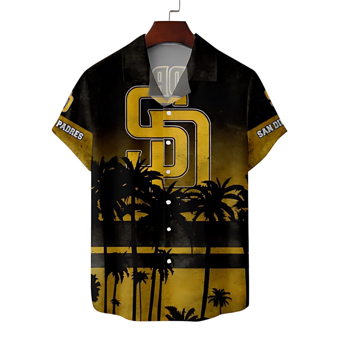 San Diego Padres Hawaiian Shirt Golden Palms Design.jpg