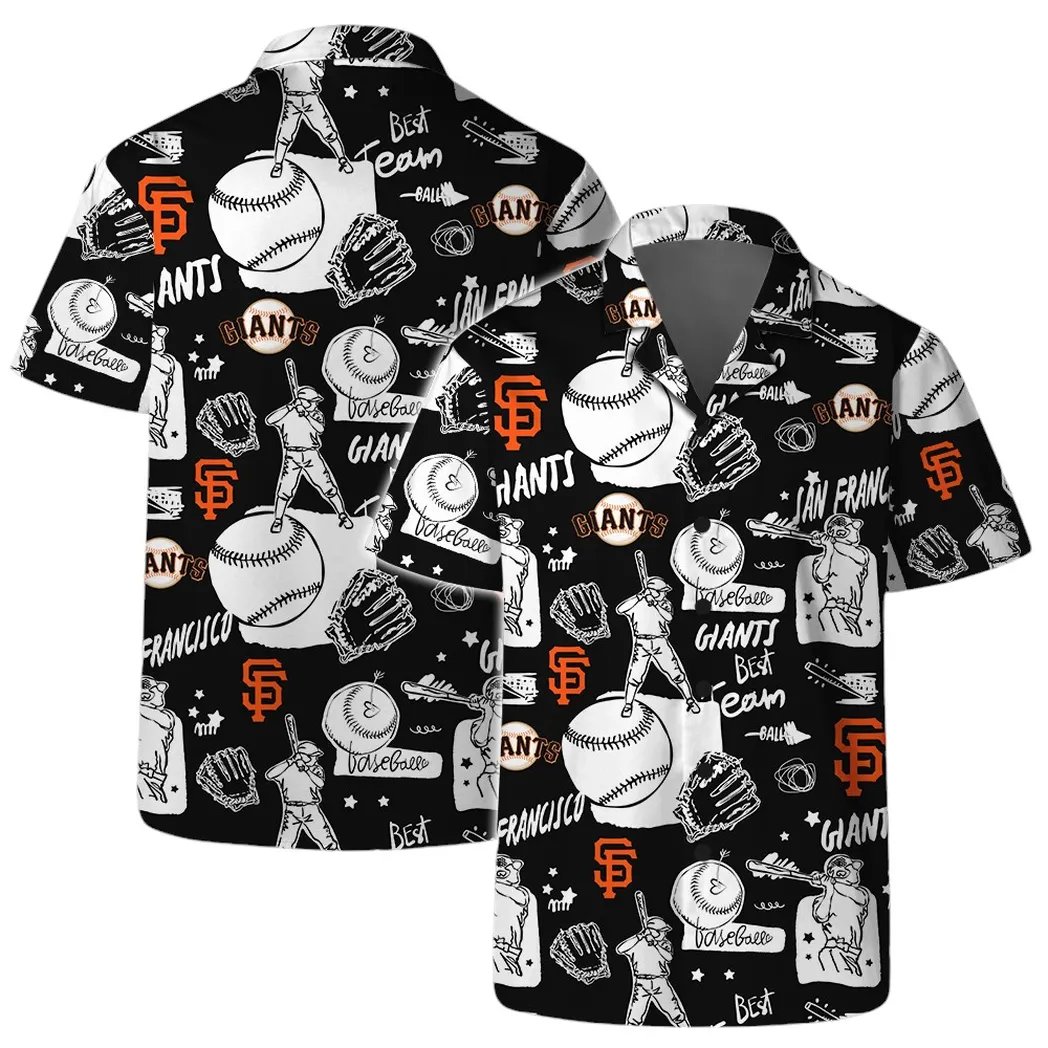 San Francisco Giants Baseball Hawaiian Shirt.jpg