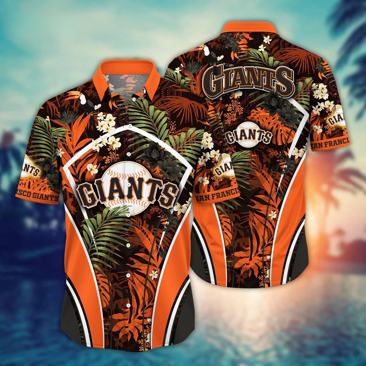 San Francisco Giants Floral Hawaiian Shirt MLB Fan Apparel.jpg