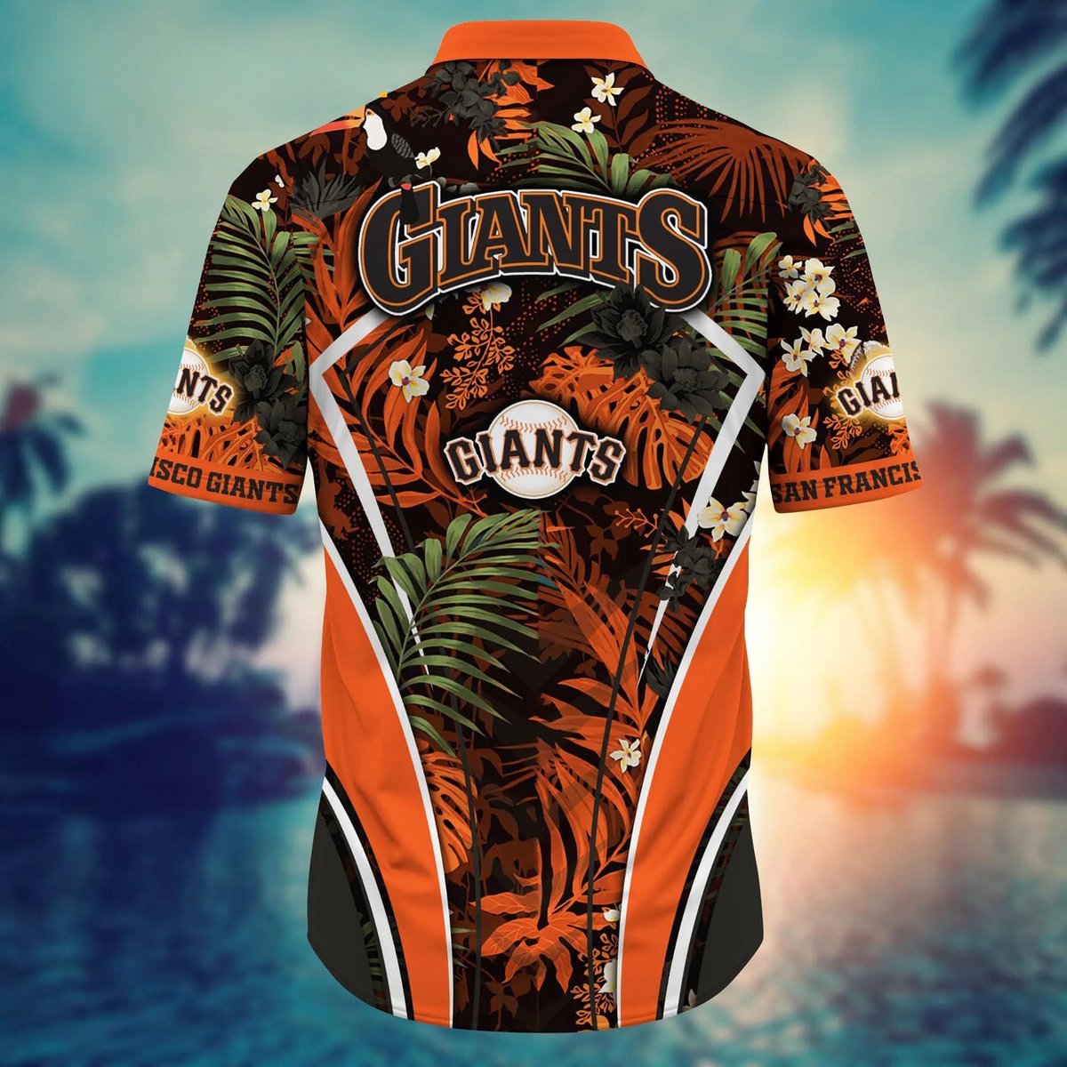 San Francisco Giants Floral Hawaiian Shirt MLB Fan Apparel.jpg