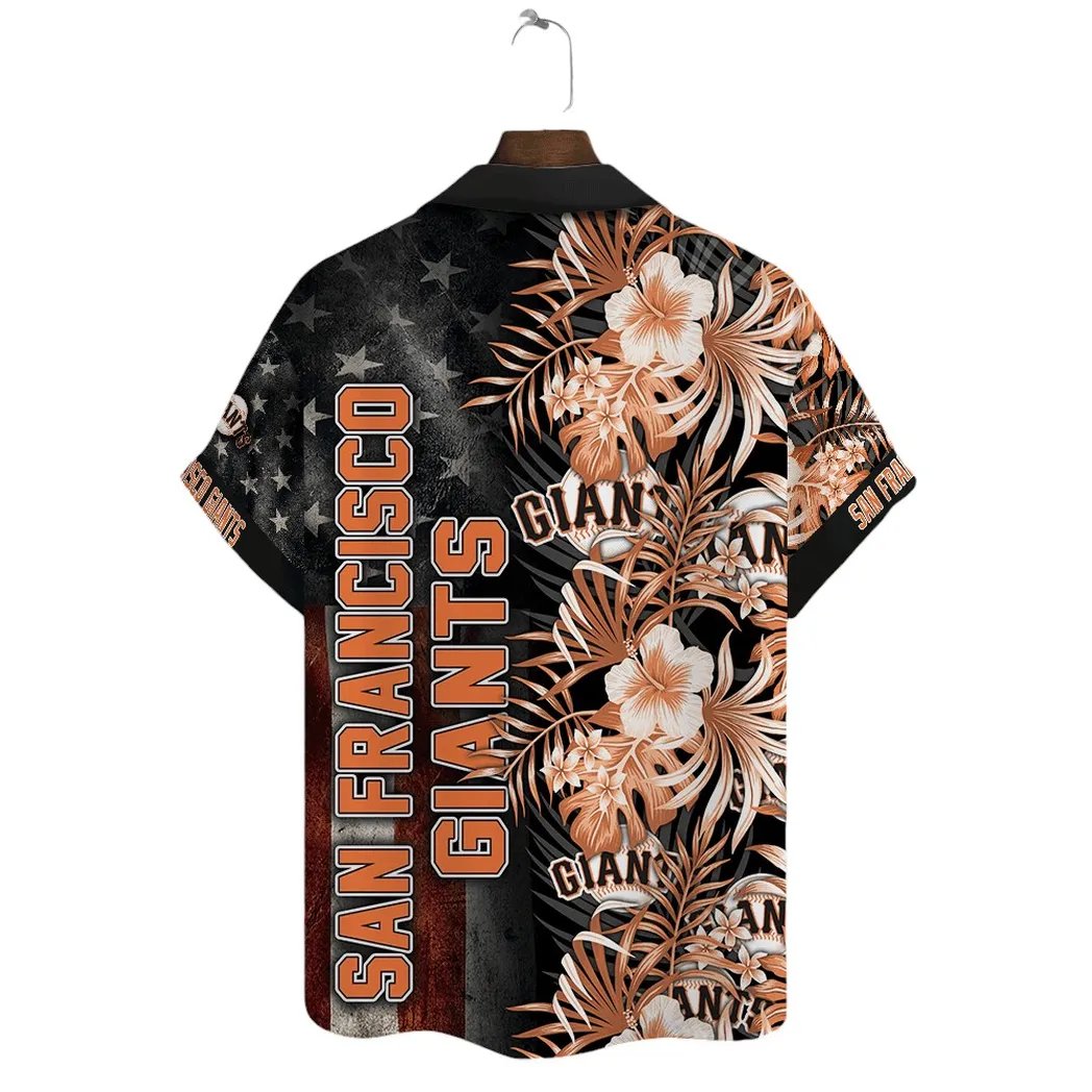 San Francisco Giants Floral Hawaiian Shirt Patriotic Fan Apparel.jpg