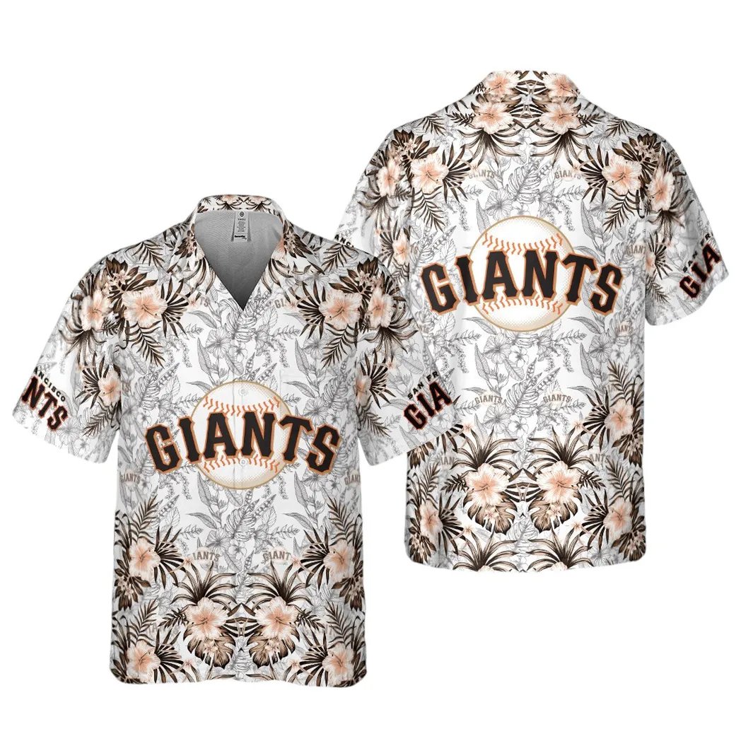 San Francisco Giants Hawaiian Shirt Floral Fade Design.jpg