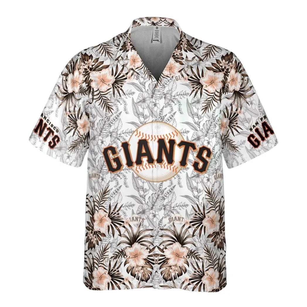 San Francisco Giants Hawaiian Shirt Floral Fade Design.jpg