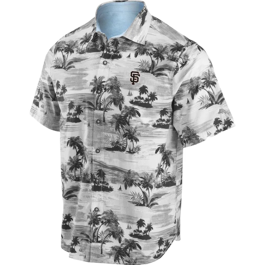 San Francisco Giants Hawaiian Shirt Monochrome Palm Design.jpg