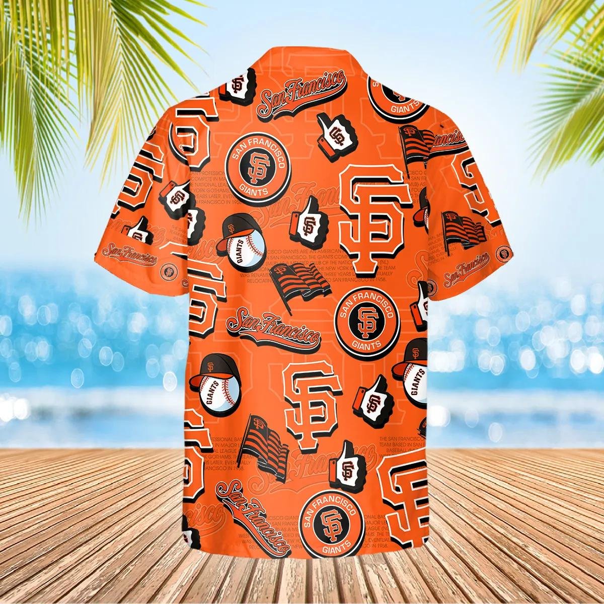 San Francisco Giants Logo Hawaiian Shirt Iconic Collage Design.jpg