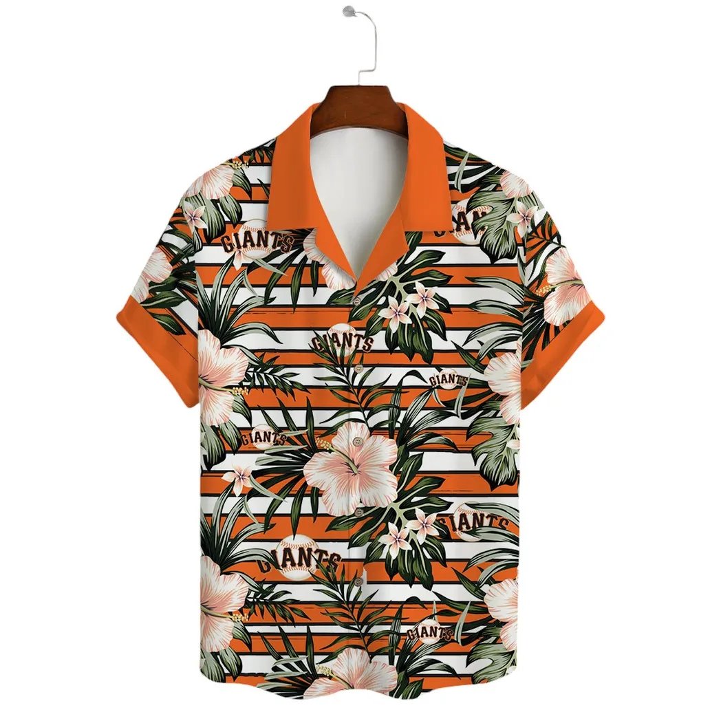 San Francisco Giants Tropical Hawaiian Shirt Team Spirit Apparel.jpg