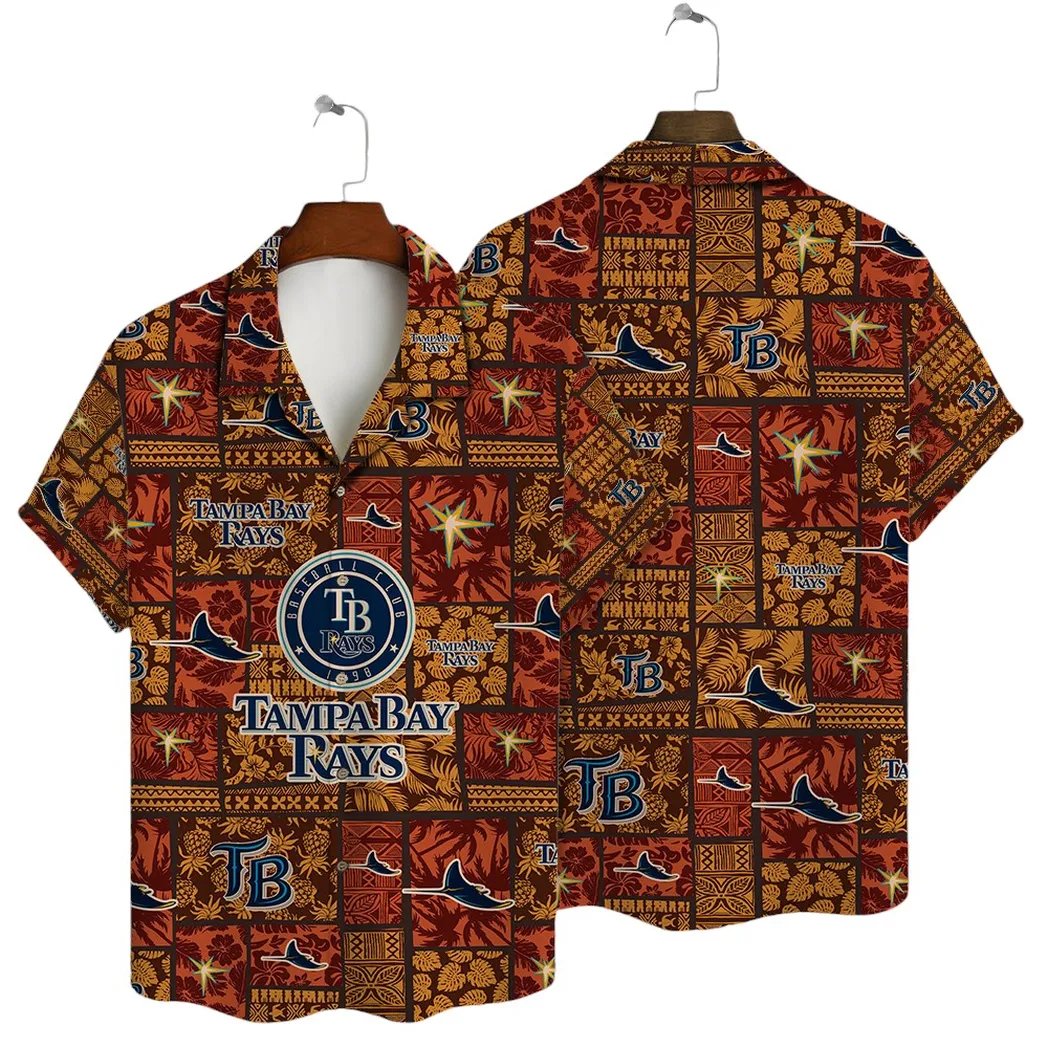 Tampa Bay Rays Hawaiian Shirt Island Sunset Design.jpg