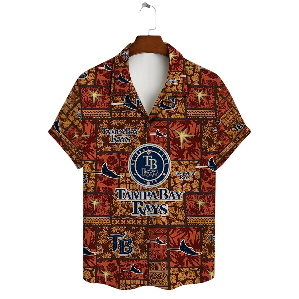 Tampa Bay Rays Hawaiian Shirt Island Sunset Design.jpg