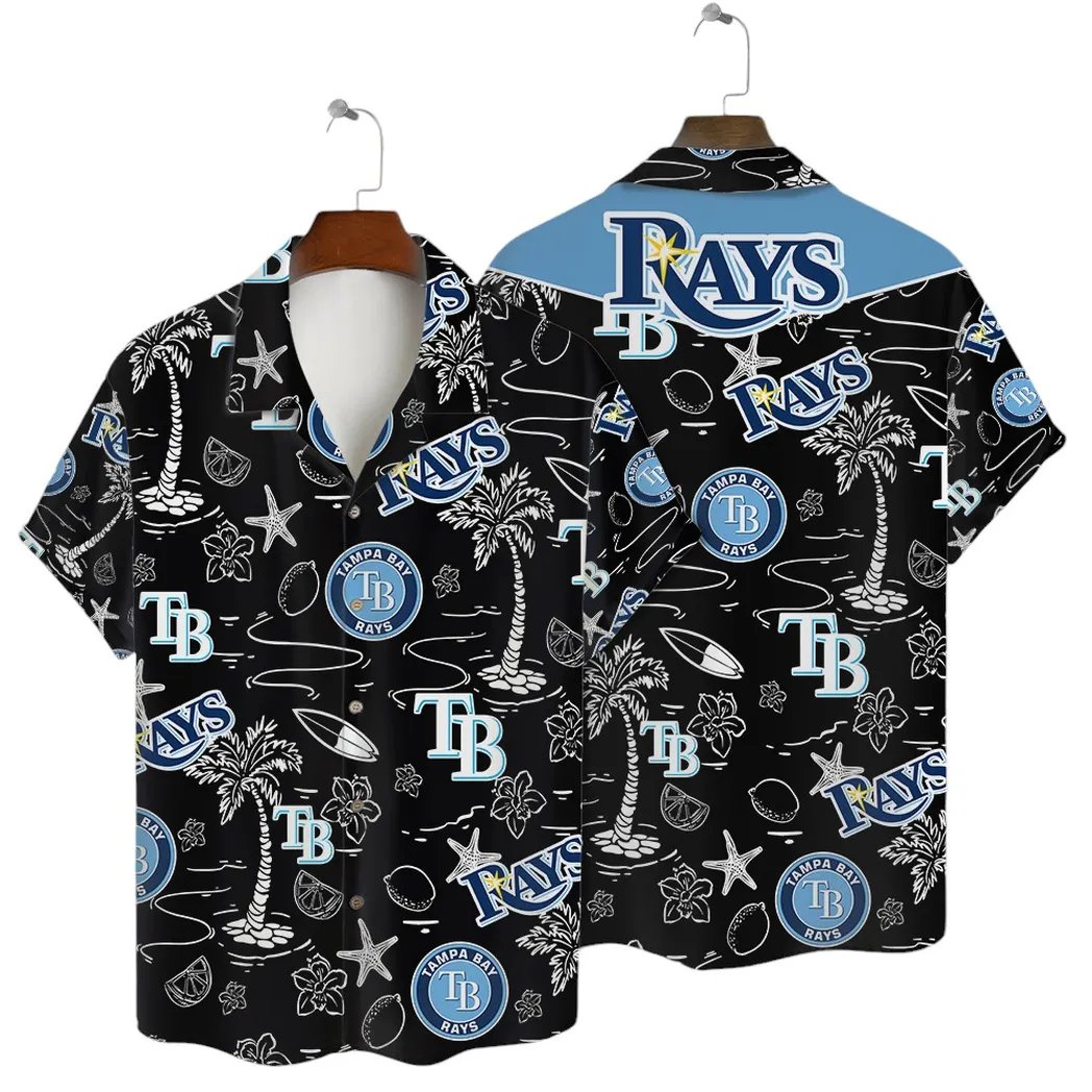 Tampa Bay Rays Hawaiian Shirt Midnight Tropics Design.jpg