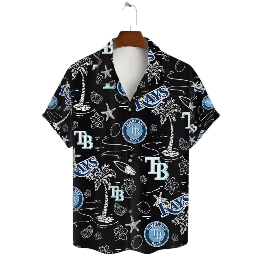 Tampa Bay Rays Hawaiian Shirt Midnight Tropics Design.jpg