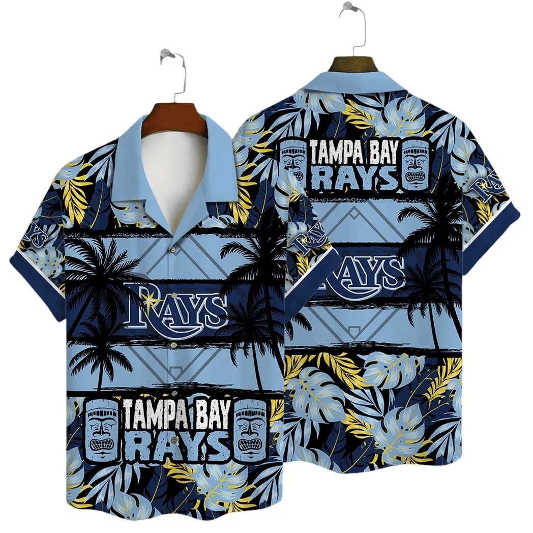 Tampa Bay Rays Hawaiian Shirt Palm Paradise Design.jpg