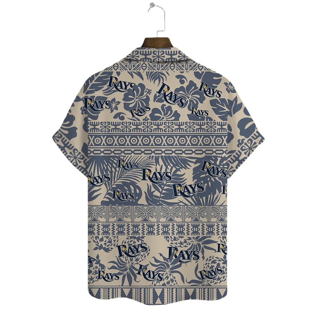 Tampa Bay Rays Hawaiian Shirt Tribal Pattern Fan Apparel.jpg