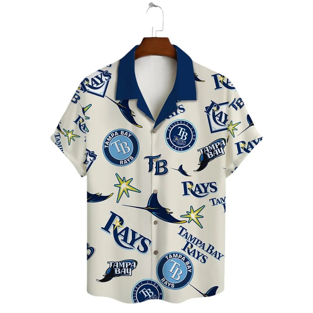 Tampa Bay Rays Hawaiian Shirt with Classic Logo Design.jpg