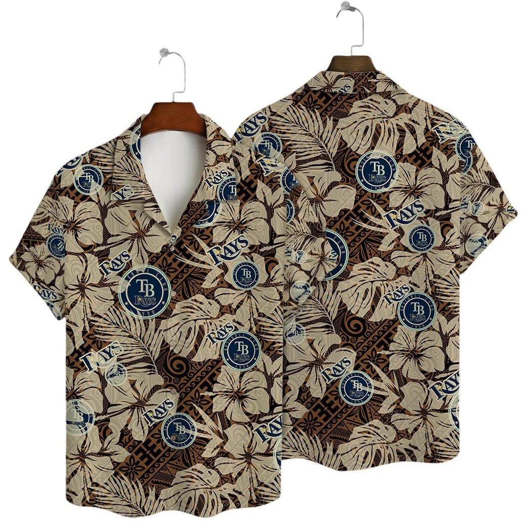 Tampa Bay Rays Tropical Hawaiian Shirt Official Team Apparel.jpg