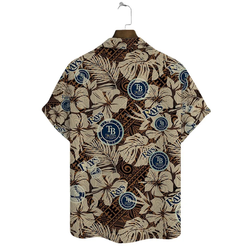 Tampa Bay Rays Tropical Hawaiian Shirt Official Team Apparel.jpg