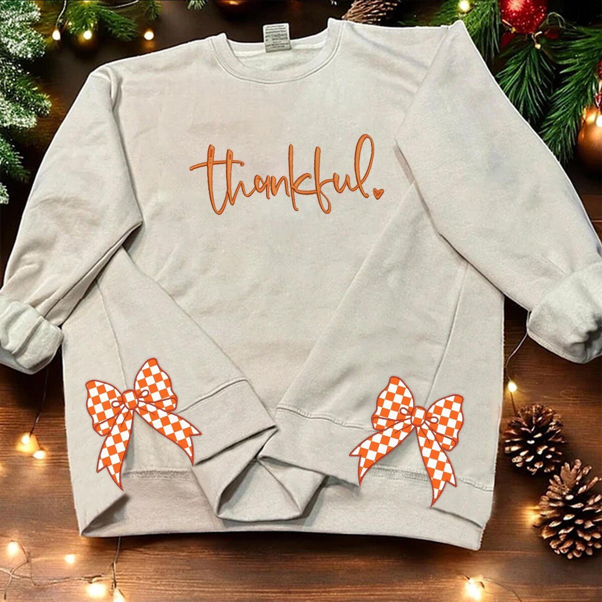 Thankful Embroidered Side Bow Sweatshirt for Fall.jpg